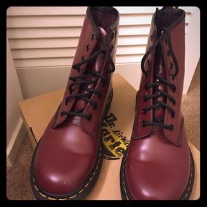 Red Dr. Martens
